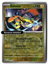 Zeraora - 057/162 - [TEF - SV05: Temporal Forces] - Reverse Holofoil