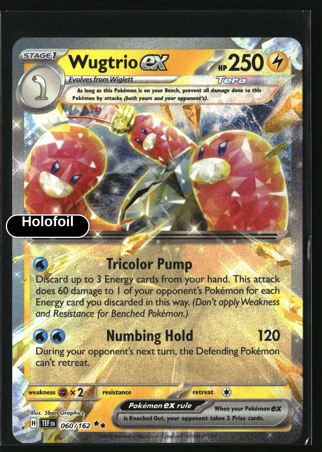 Wugtrio ex - 060/162