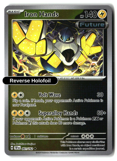 Iron Hands - 061/162 - [TEF - SV05: Temporal Forces] - Reverse Holofoil