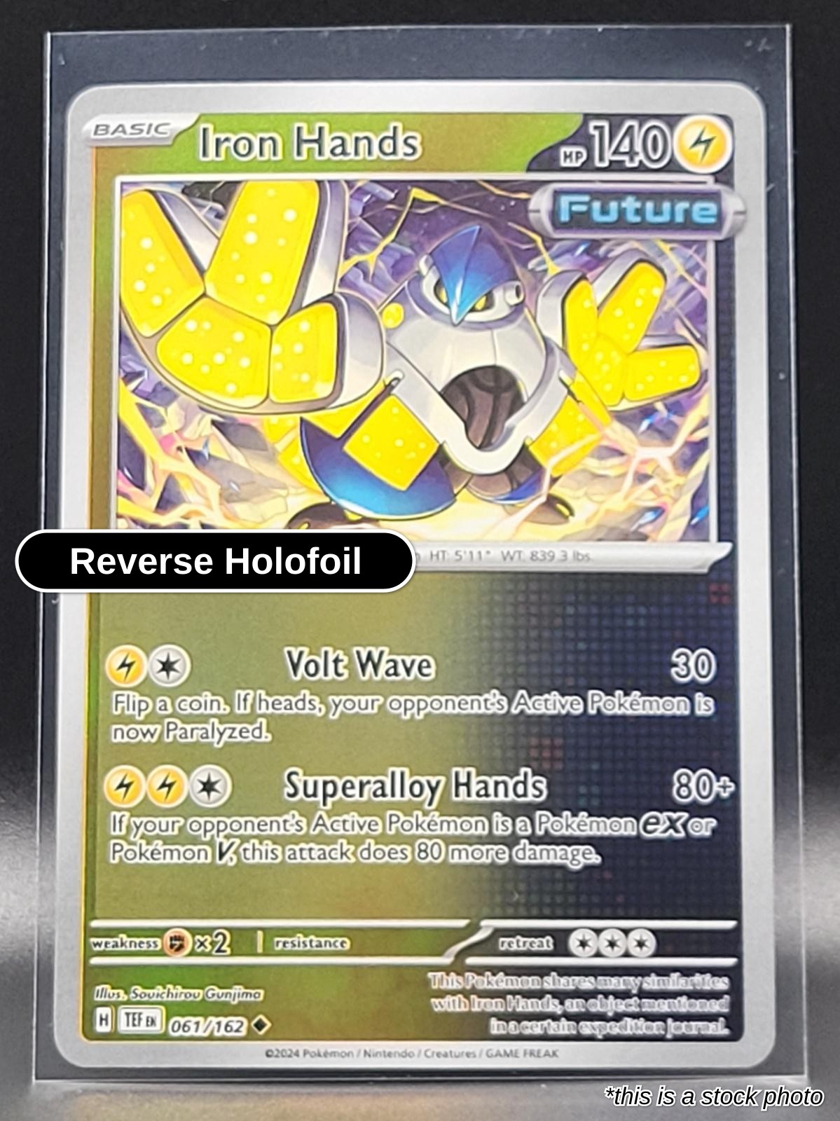 Iron Hands - 061/162 - [TEF - SV05: Temporal Forces] - Reverse Holofoil