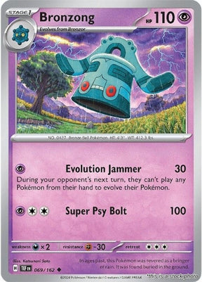 Bronzong - 069/162 - [TEF - SV05: Temporal Forces]