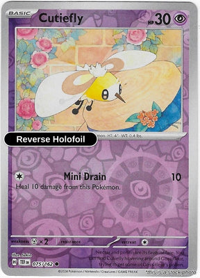 Cutiefly - 075/162 - [TEF - SV05: Temporal Forces] - Reverse Holofoil