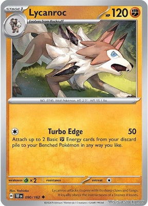 Lycanroc - 090/162 - [TEF - SV05: Temporal Forces]