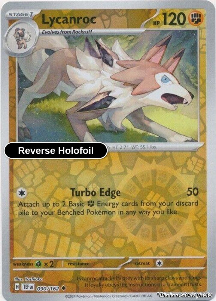 Lycanroc - 090/162 - [TEF - SV05: Temporal Forces] - Reverse Holofoil