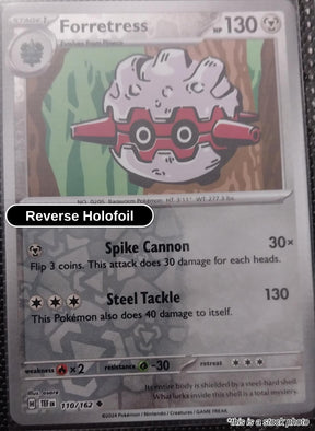 Forretress - 110/162 - [TEF - SV05: Temporal Forces] - Reverse Holofoil