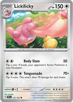 Lickilicky - 125/162 - [TEF - SV05: Temporal Forces]