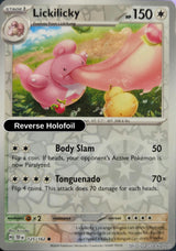Lickilicky - 125/162 - [TEF - SV05: Temporal Forces] - Reverse Holofoil