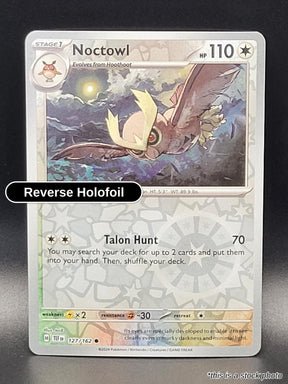 Noctowl - 127/162 - [TEF - SV05: Temporal Forces] - Reverse Holofoil