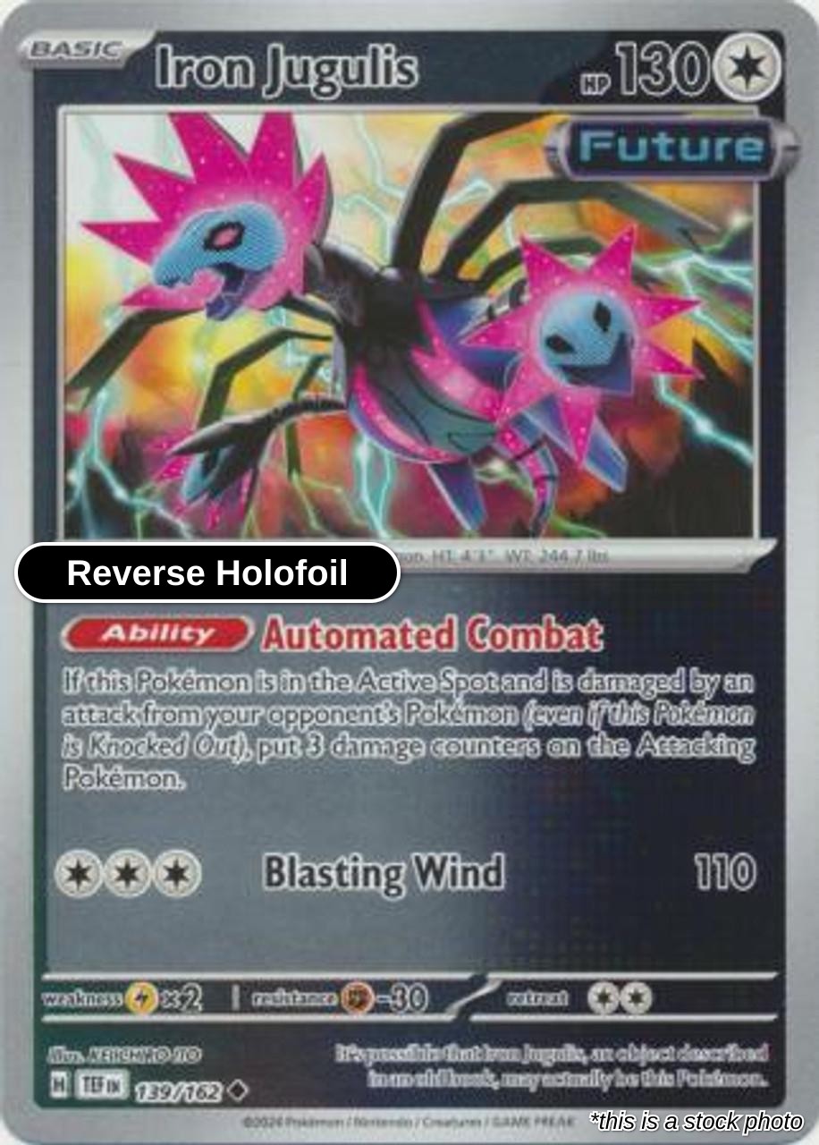 Iron Jugulis - 139/162 - [TEF - SV05: Temporal Forces] - Reverse Holofoil