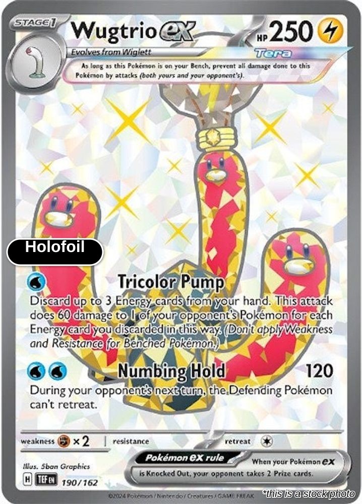 Wugtrio ex - 190/162