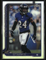 Malaki Starks 2025 Topps Chrome Refractor #347