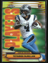 Tetairoa McMillan 2025 Topps Chrome Power Players Refractor #PP-28