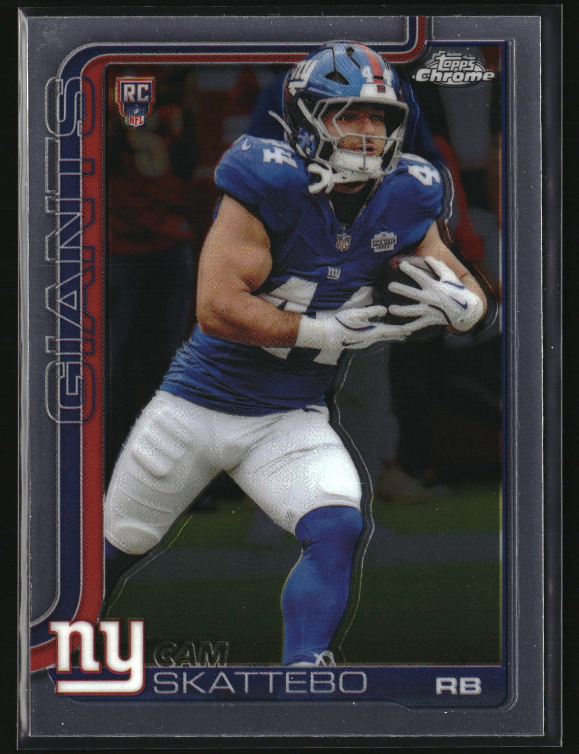 Cam Skattebo 2025 Topps Chrome #331