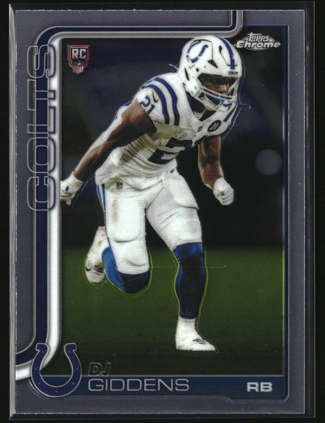 DJ Giddens 2025 Topps Chrome #390