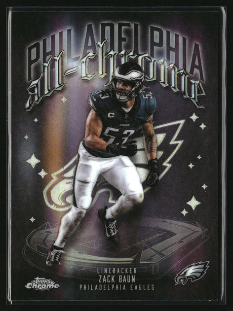 Zack Baun 2025 Topps Chrome All Chrome Team Refractor #ACT-22