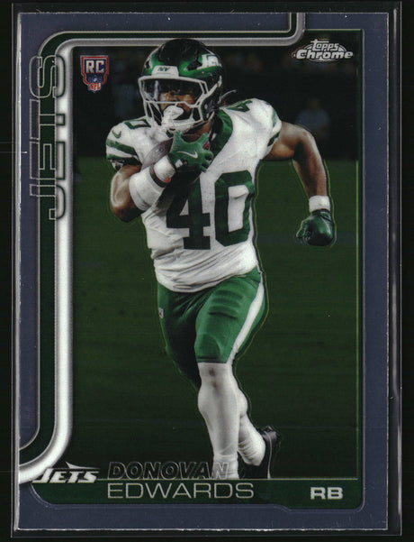 Donovan Edwards 2025 Topps Chrome #392
