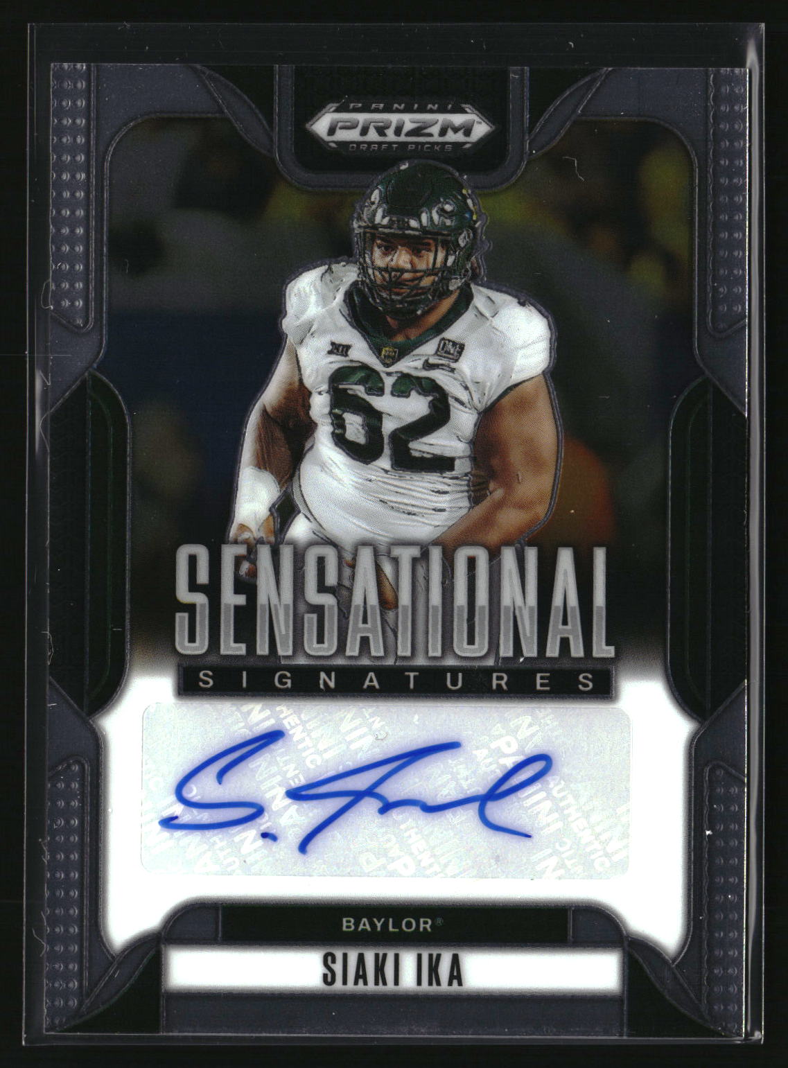 Siaki Ika 2025 Panini Prizm Draft Picks Sensational Signatures #SS-SIA