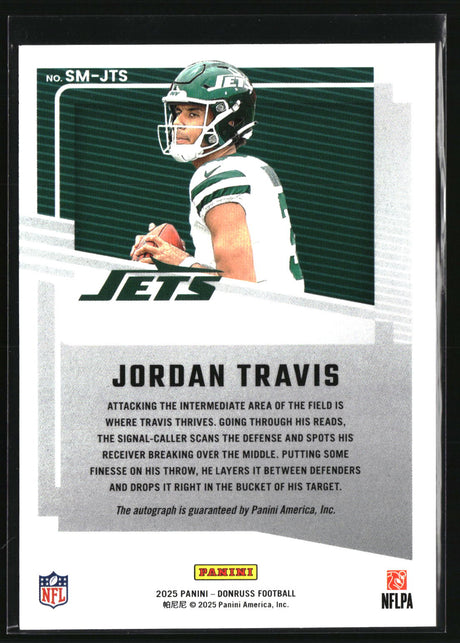Jordan Travis 2025 Donruss Signature Marks #SM-JTS