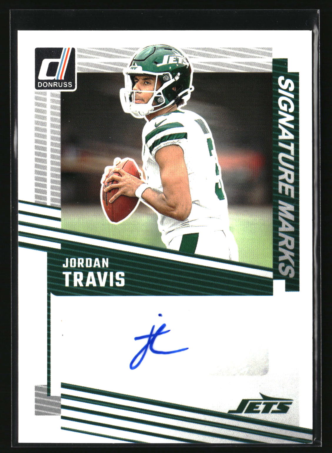 Jordan Travis 2025 Donruss Signature Marks #SM-JTS
