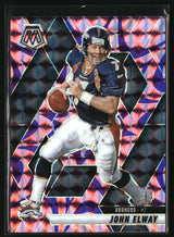 John Elway 2025 Panini Mosaic Mosaic Camo Pink #31