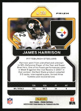 James Harrison 2021 Panini Prizm Black and White Checker #259