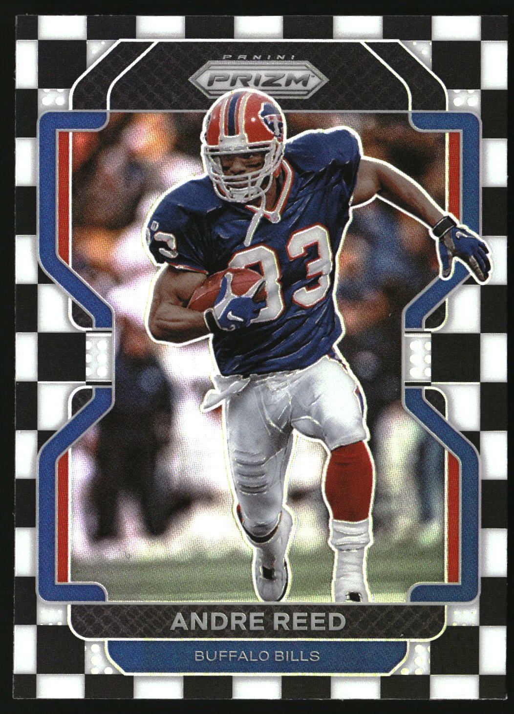 Andre Reed 2021 Panini Prizm Black and White Checker #124