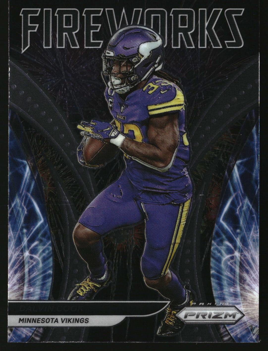 Dalvin Cook 2021 Panini Prizm Fireworks #F-2