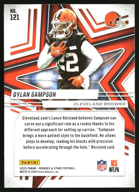 Dylan Sampson 2025 Panini Rookies & Stars #121