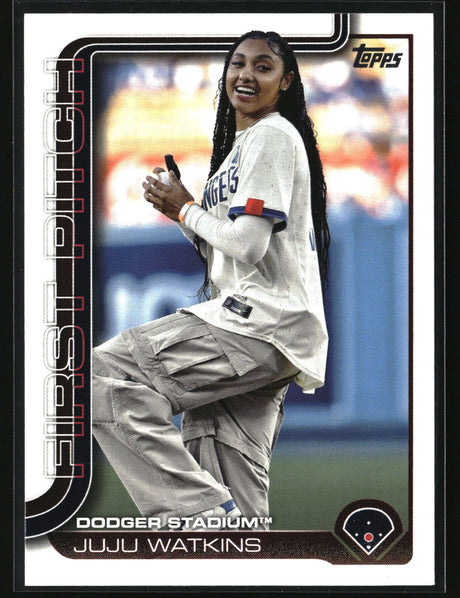 Juju Watkins 2025 Topps First Pitch (Series One) #FP-3