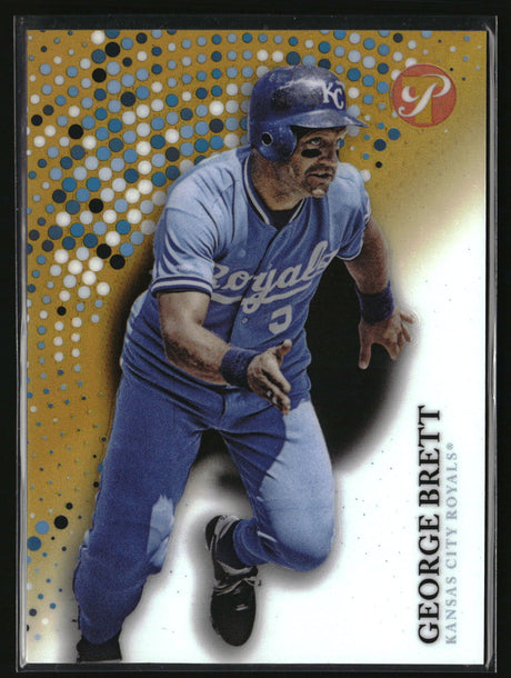 George Brett 2022 Topps Pristine Pristine Gold Refractor #167 #/50