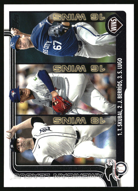 American League Leaders Wins 2025 Topps #151