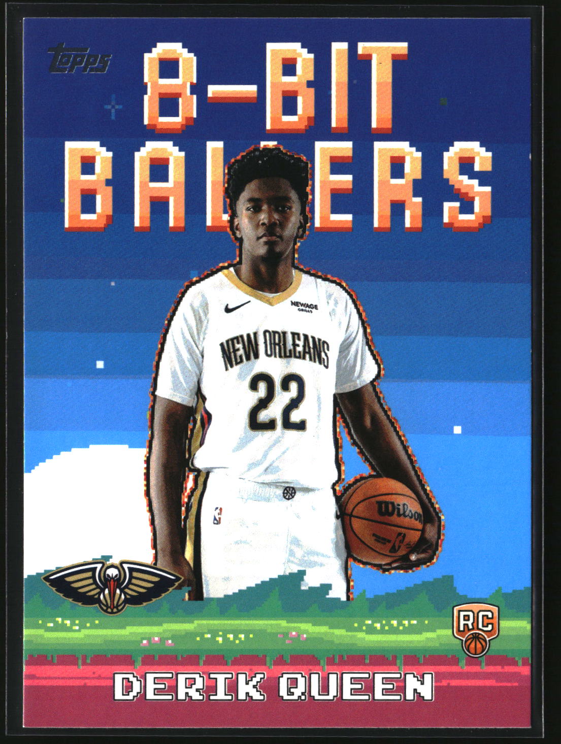 Derik Queen 2025-26 Topps 8-Bit Ballers #8B-39