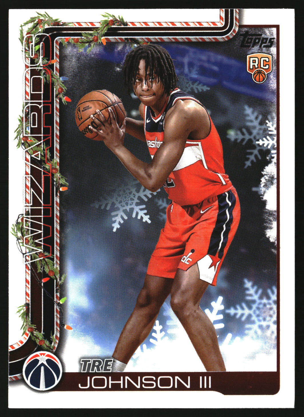 Tre Johnson III 2025-26 Topps Holiday #H166