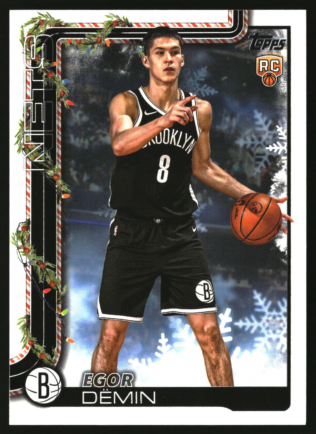 Egor Demin 2025-26 Topps Holiday #H168