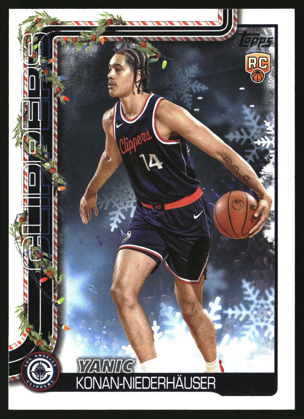 Yanic Konan Niederhauser 2025-26 Topps Holiday #H190