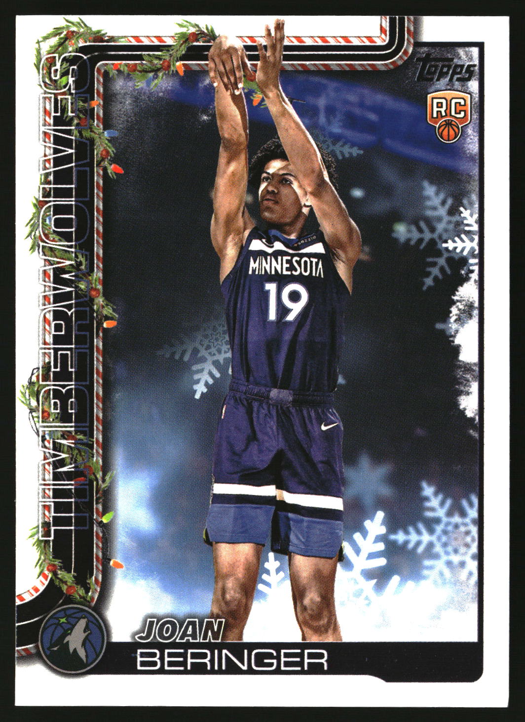 Joan Beringer 2025-26 Topps Holiday #H177