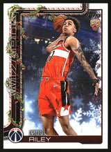 Will Riley 2025-26 Topps Holiday #H181