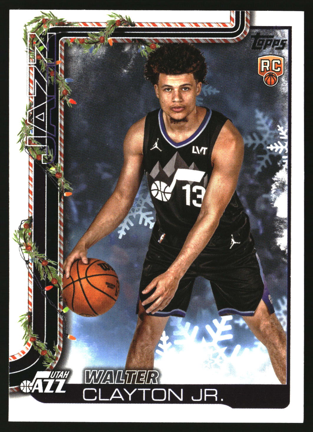 Walter Clayton Jr. 2025-26 Topps Holiday #H178