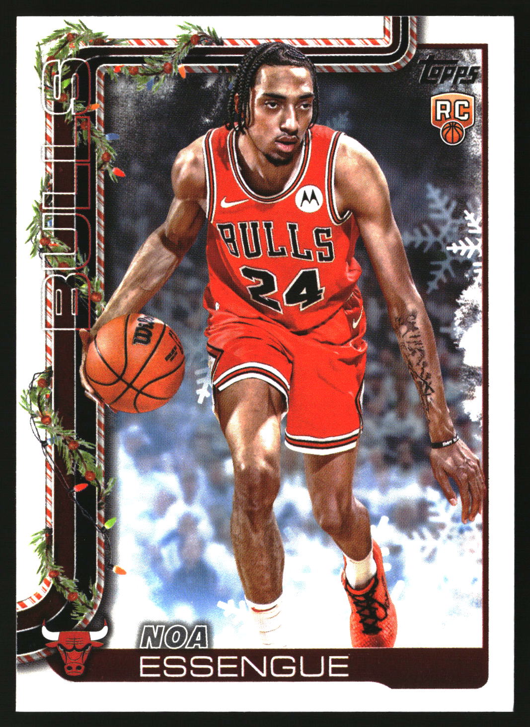 Noa Essengue 2025-26 Topps Holiday #H172
