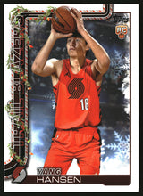 Yang Hansen 2025-26 Topps Holiday #H176