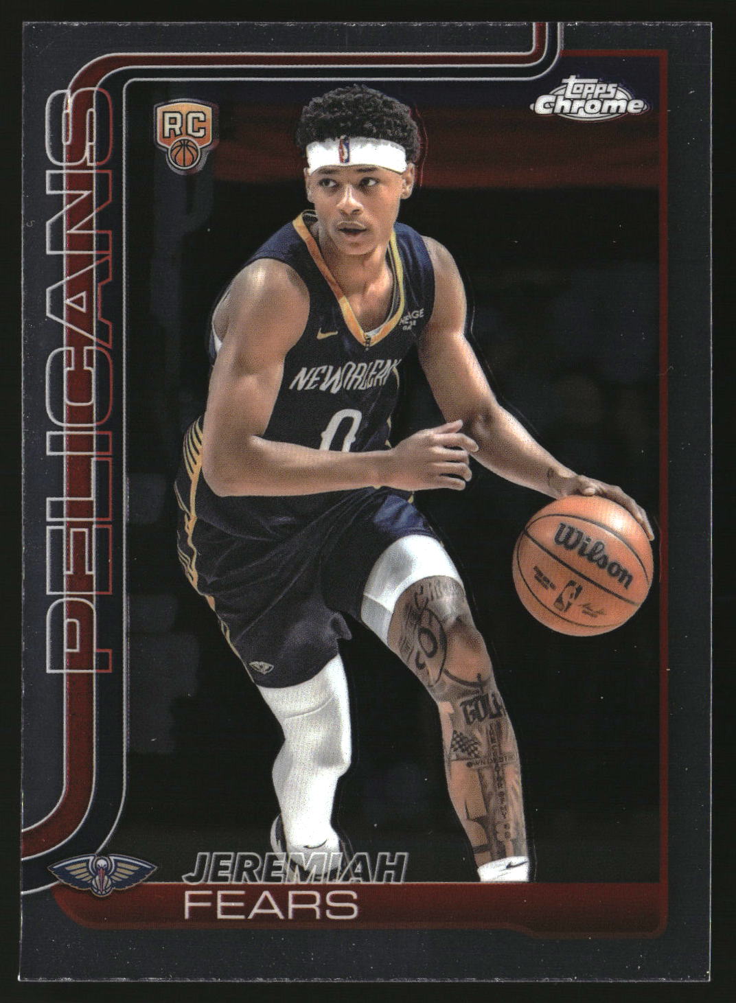 Jeremiah Fears 2025-26 Topps Chrome #257