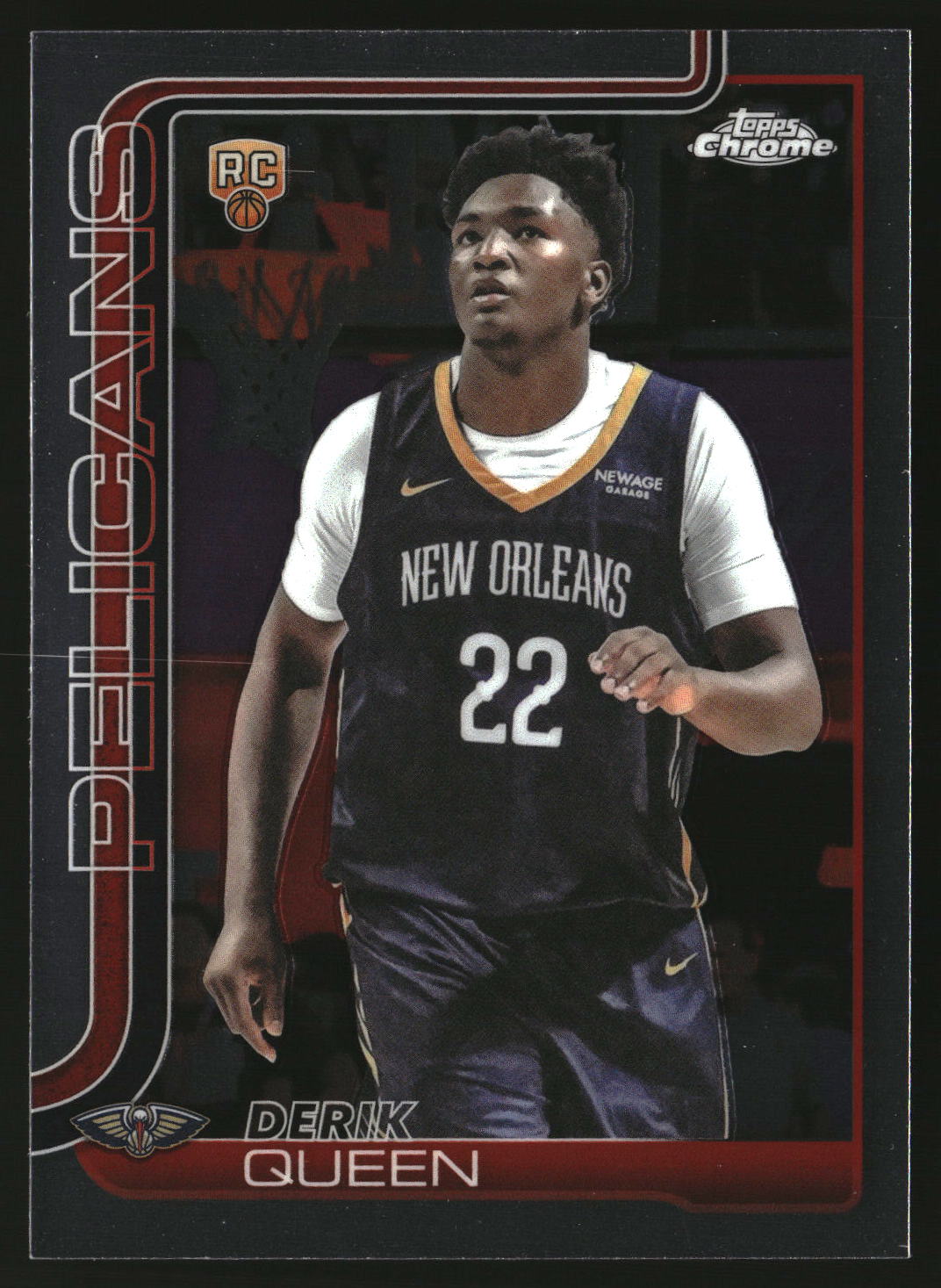 Derik Queen 2025-26 Topps Chrome #263