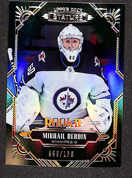 Mikhail Berdin 2020-21 Upper Deck Stature Green #149 #/175