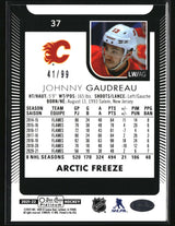 Johnny Gaudreau 2021-22 O-Pee-Chee Platinum Arctic-Freeze #37 #/99