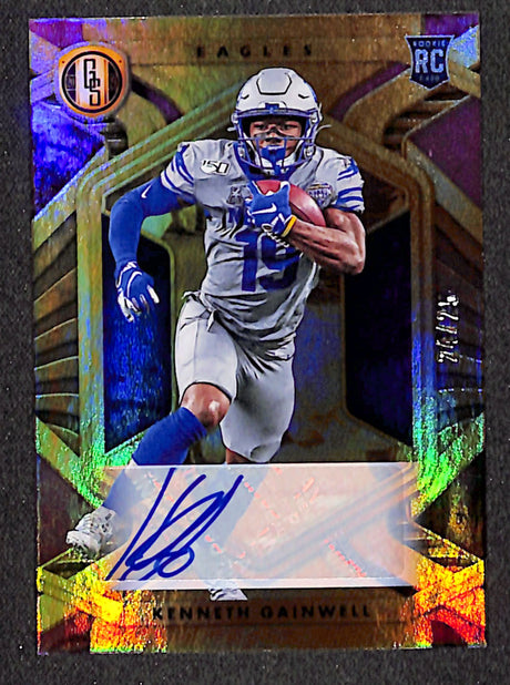 Kenneth Gainwell 2021 Gold Standard Rookies Autographs Rose Gold #117 #/25