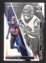 Nico Collins 2022 Panini Impeccable Silver #41 #/50