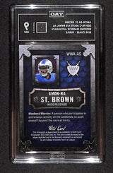 2024 Wild Card Matte Amon-Ra Weekend Warrior Blue/Purple #WWA-AS TAG 9 #/8