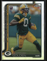 Matthew Golden 2025 Topps Chrome Refractor #333