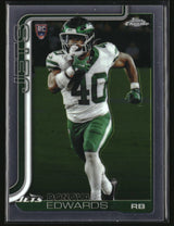 Donovan Edwards 2025 Topps Chrome #392