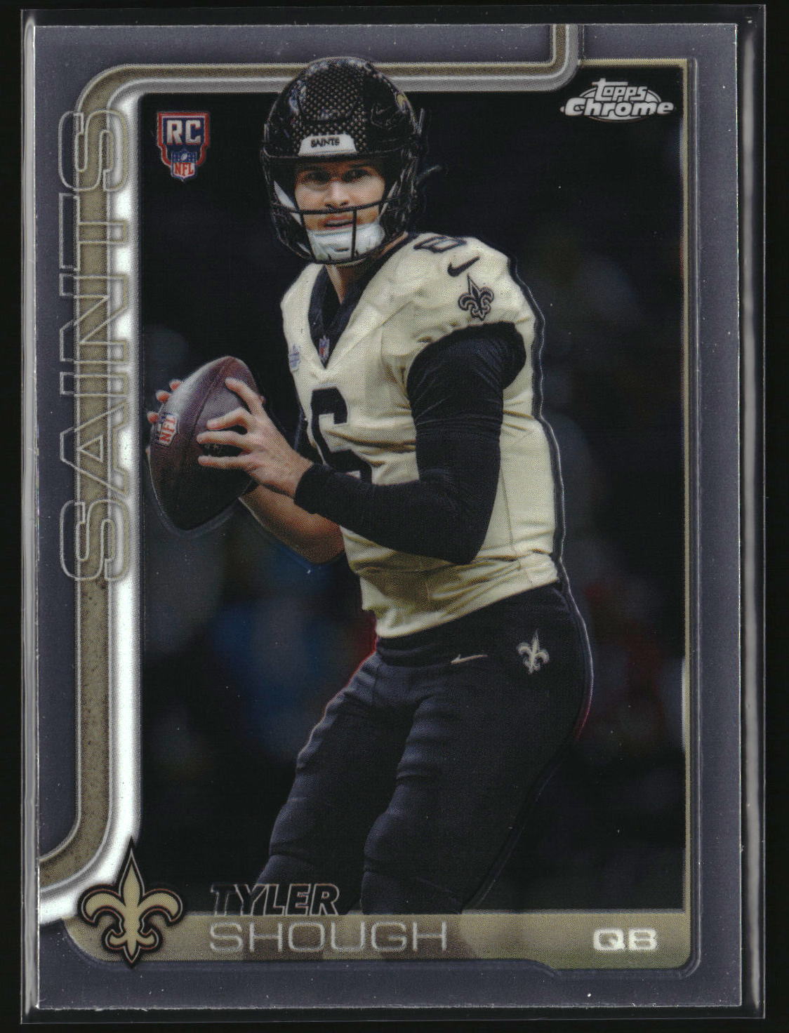 Tyler Shough 2025 Topps Chrome #398